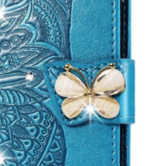 Case Cell Phone Cover Wallet Butterfly Motorola MOTO G 5G Power 2023 - Picture 1 of 5